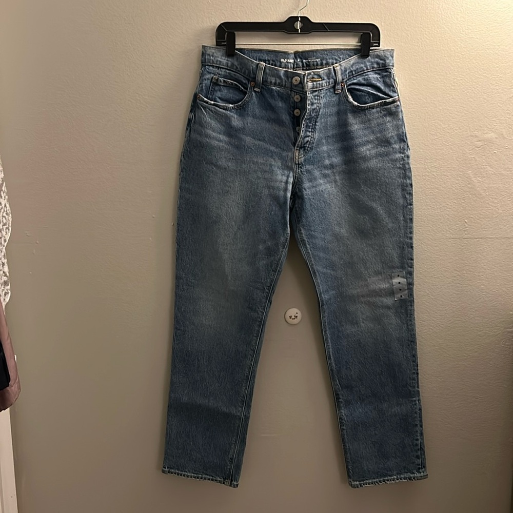 NWT Old Navy Slouchy Straight Jeans